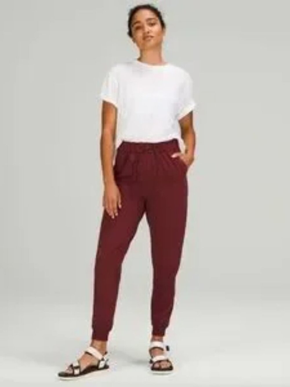 EUC Lululemon Stretch High-Rise Full Length Jogger Size 10